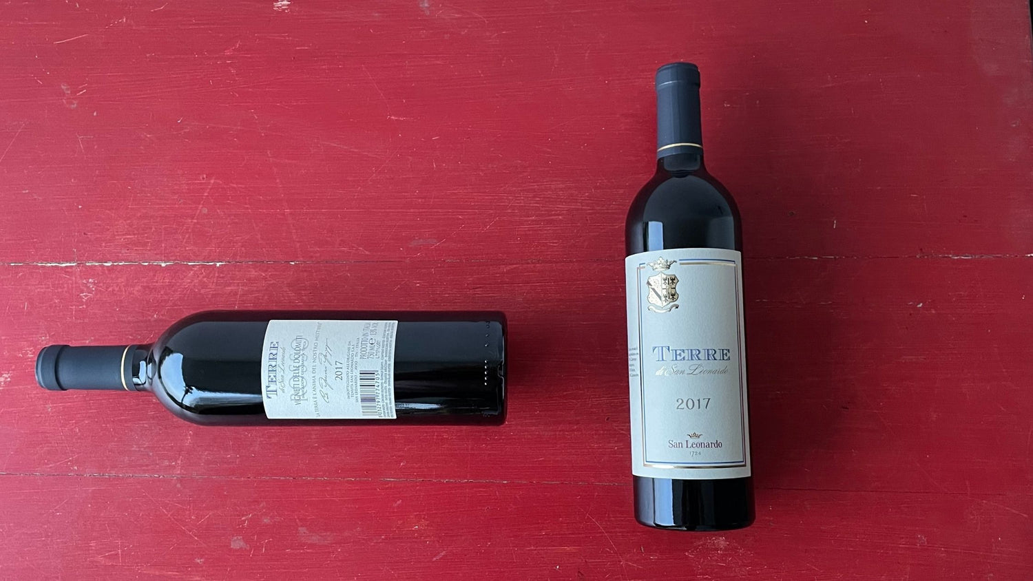 Etichetta bottiglia vino come leggerla