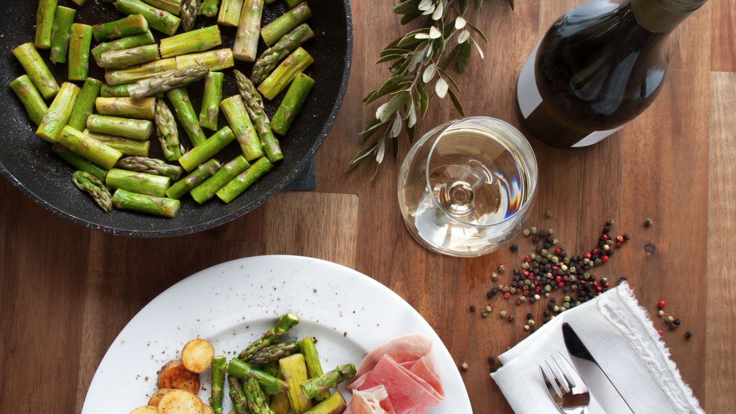 abbinare vino asparagi