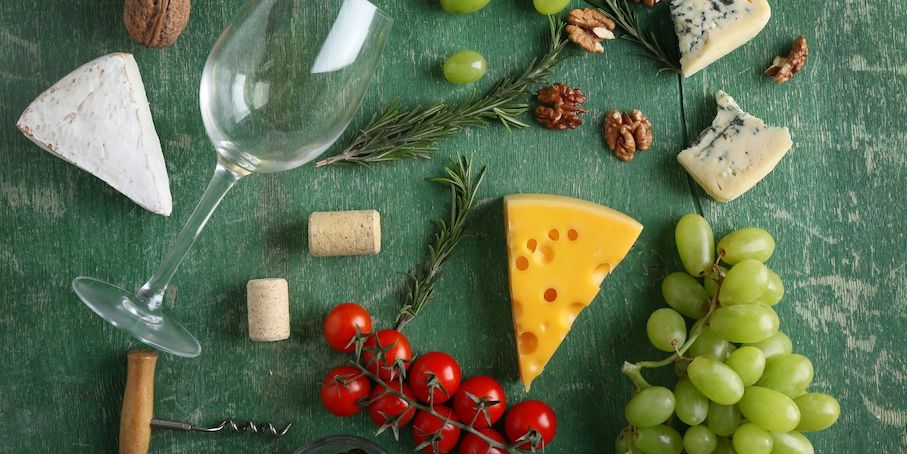 formaggio e vino abbinamento perfetto