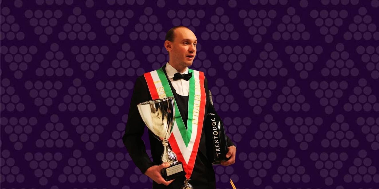 Sommelier Stefano Berzi migliore sommelier d'Italia AIS