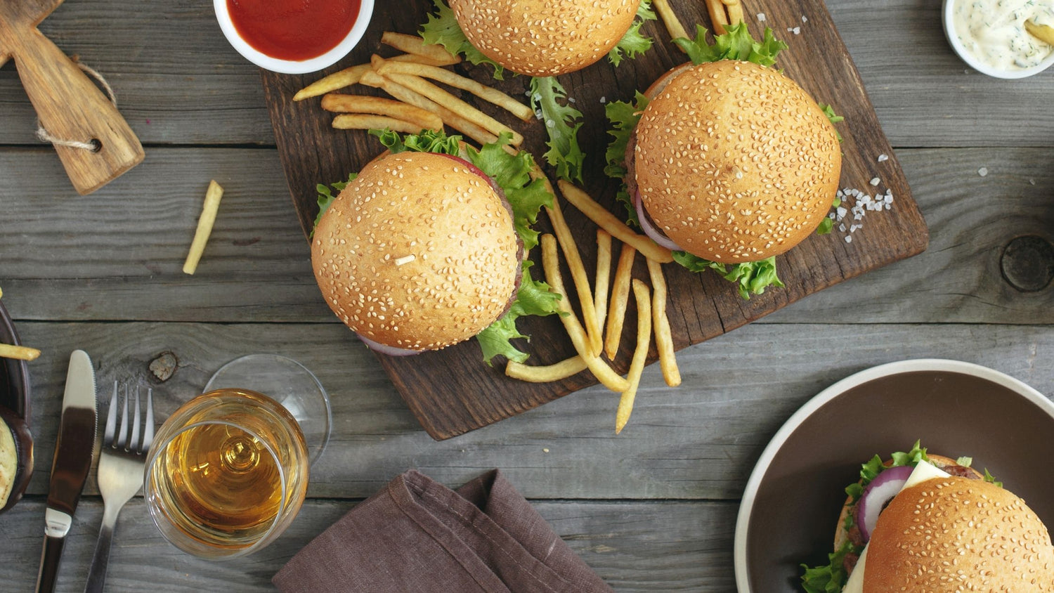 hamburger abbinamento vino