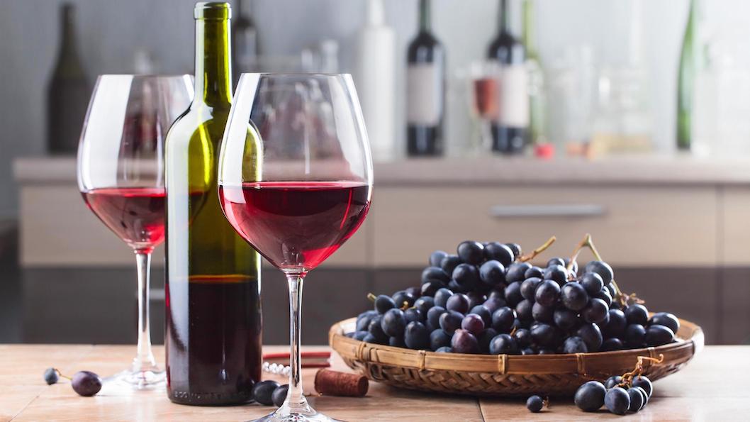 calici vino rosso